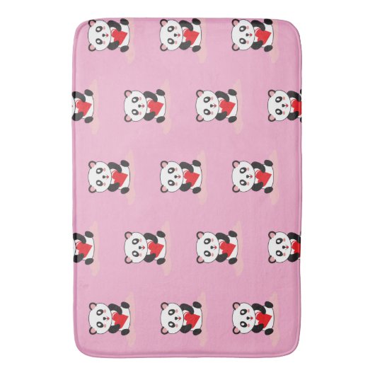 Fun Panda Graphic Badkamer Mat (Voorkant Verticaal)
