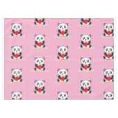 Fun Panda Graphic Party Tafelkleed (Voorkant (Horizontaal))