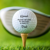 Fun Pap Gepersonaliseerd Golfballen