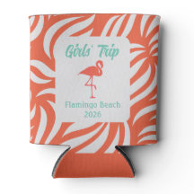 Fun Papaya Tropical Flamingo & Foliage Vacation