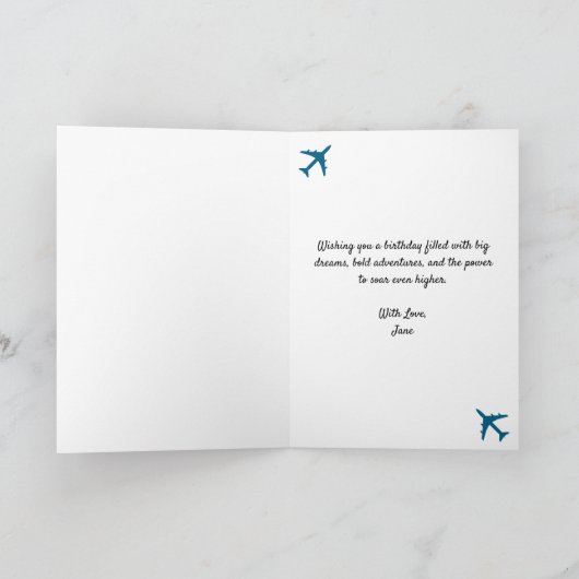 Fun Paper Vliegtuig &Jet Fighter Vliegtuig, Verjaa Kaart (Binnen)