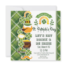 Fun Papercut St. Patrick's Day Leprechauns Bier