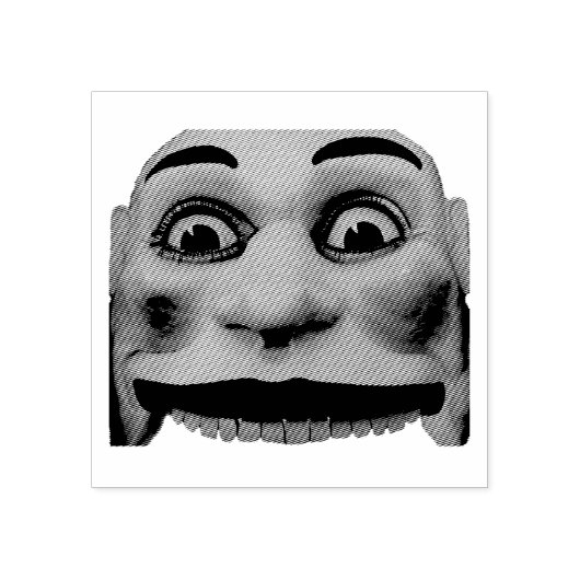 Fun Park Face Rubberstempel (Afrduk)