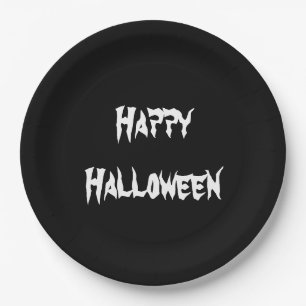 Fun Party Black Happy Halloween Paper Bord