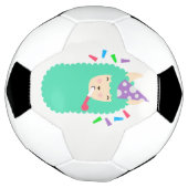 Fun Party Emoji Llama Voetbal (Gedraaid)