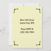 FUN Party. Kaart (Achterkant)