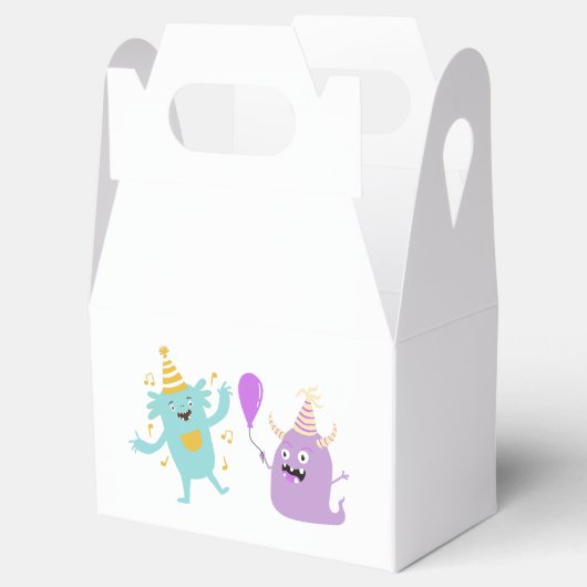 Fun Party Monsters Bedankdoosjes (Geopend)