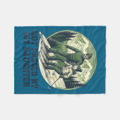 Fun Passed Skiing Got Daughter Daughter Fleece Deken (Voorkant (Horizontaal))