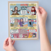 Fun Passover Personalized Easy 2 Sided Haggadah Flyer (Hand)
