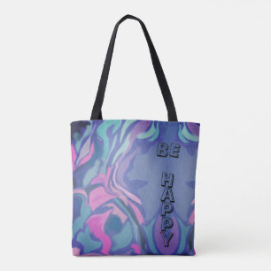 Fun pasta-inkt voor fijne motivatie tote bag