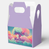 Fun Pastel Cotton Snoep Clouds Bedankdoosjes (Geopend)