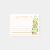 Fun Pastel denkt na over gekapelde bekertjes in ko Post-it® Notes (Voorkant)