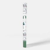 Fun Pastel Dinosaur Scene Pattern Case-Mate iPhone Case (Achterkant / Rechts)