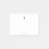 Fun Pastel Ice Cream Persoonlijke naam Post-it® Notes (Voorkant)