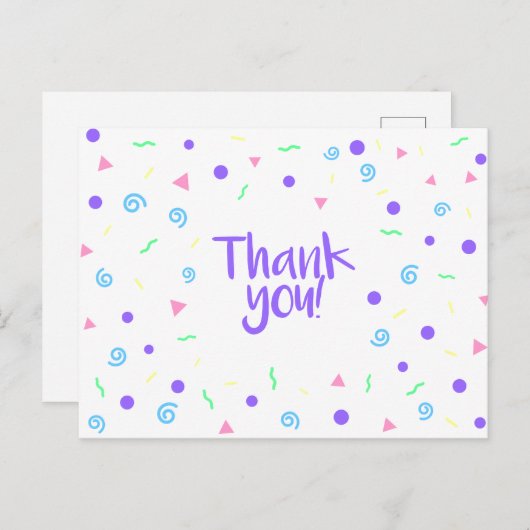 Fun-patroon dankzij kaart (Voorkant / Achterkant)