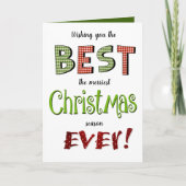 Fun Patterde Greeting Kaart (Voorkant)