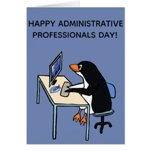 Fun Penguin. Administratieve professionals.