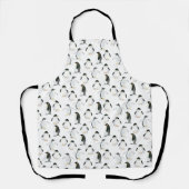 Fun Penguin Apron Schort (Voorkant)