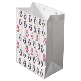 Fun Penguin Gift Bag Medium Cadeauzakje