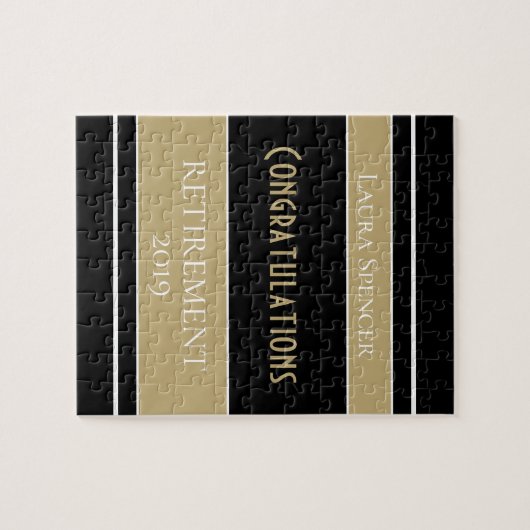 Fun Pensioen felicitaties puzzel (Horizontaal)