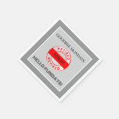 Fun Pensioenfeest Servet (Hoek)