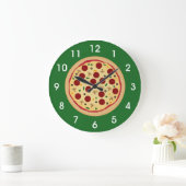 Fun Pepperoni en Veggie Pizza Grote Klok (Huis)