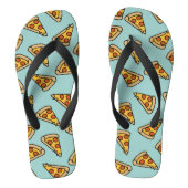 Fun Pepperoni Pizza Teenslippers (Voetbed)