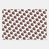 Fun Personalized Face Photo Inpakpapier Vel (Voorkant 2)