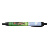 Fun Personalized Golfer op golfbaan Zwarte Inkt Pen (Bodem)