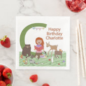 Fun Personalized Napkins for Birthday Party Servet (Insitu)