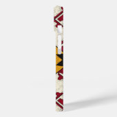 Fun Persoonlijke iPhone Case Maryland Flag Grafisc (Achterkant / Links)