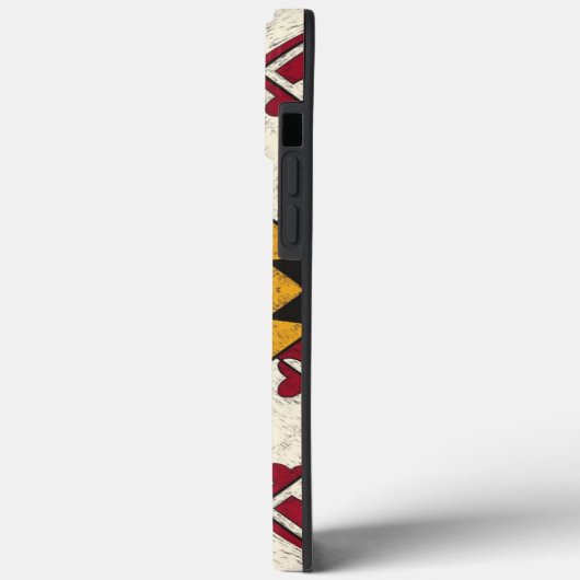 Fun Persoonlijke iPhone Case Maryland Flag Grafisc (Achterkant / Links)