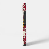 Fun Persoonlijke iPhone Case Maryland Flag Grafisc Hoesje (Linkerkant)