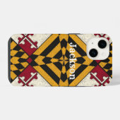 Fun Persoonlijke iPhone Case Maryland Flag Grafisc Hoesje (Achterkant horizontaal)