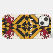 Fun Persoonlijke iPhone Case Maryland Flag Grafisc Hoesje (Achterkant horizontaal)