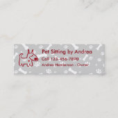 Fun Pet Sitting Visitekaartjes (Voorkant)