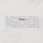 Fun Pet Sitting Visitekaartjes (Achterkant)