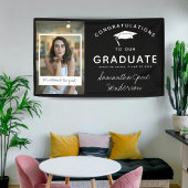 Fun Photo Collage Afstuderen Gefeliciteerd Spandoek