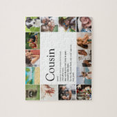 Fun Photo Collage Best Cousin Ever Definition Legpuzzel (Verticaal)