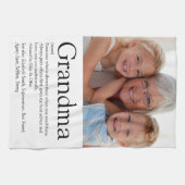 Fun Photo Cool Grandma Grandmoeder Definition Theedoek (Horizontaal)