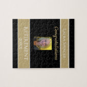 Fun Photo Retirement bevat puzzle Legpuzzel (Horizontaal)