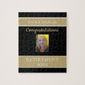 Fun Photo Retirement bevat puzzle Legpuzzel (Verticaal)