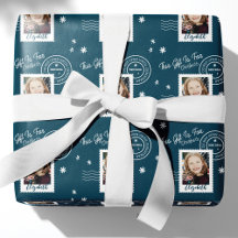 Fun Photo Stamp Gift Identifier open voor Kerstmis