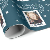 Fun Photo Stamp Gift Identifier open voor Kerstmis Cadeaupapier (Rol Hoek)