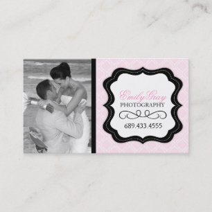 Fun Photographer Business Card Template Visitekaartje