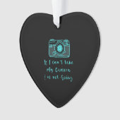 Fun Photographer Gift Cinematorgrafie Ornament (voorkant)