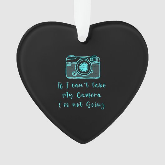 Fun Photographer Gift Cinematorgrafie Ornament (voorkant)