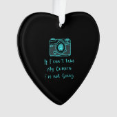 Fun Photographer Gift Cinematorgrafie Ornament (voorkant)