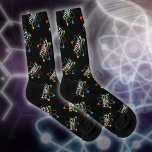 Fun Physics is het citaat van Law Science Sokken<br><div class="desc">Koele,  trendy en leuke,  door wetenschap geïnspireerde sokken zijn ontworpen als een geschenk voor alle wetenschappers,  wetenschapsdocenten,  wetenschapsstudenten en alle wetenschapsgeesten in je leven (inclusief jou)! Ontworpen door: Thisnotme©</div>