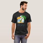 Fun Pickleball  Summer Swingers Pineapple T-shirt (Voorkant volledig)